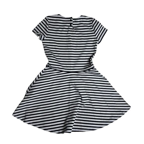 Tommy Hilfiger Essential Blue and White Stripe Skater Dress Girls Size 12 NWT - Picture 8 of 9